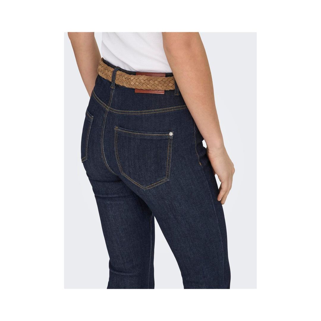 ONLY - JEANS - WAUW FLARED 15230472 - DARK BLUE DENIM