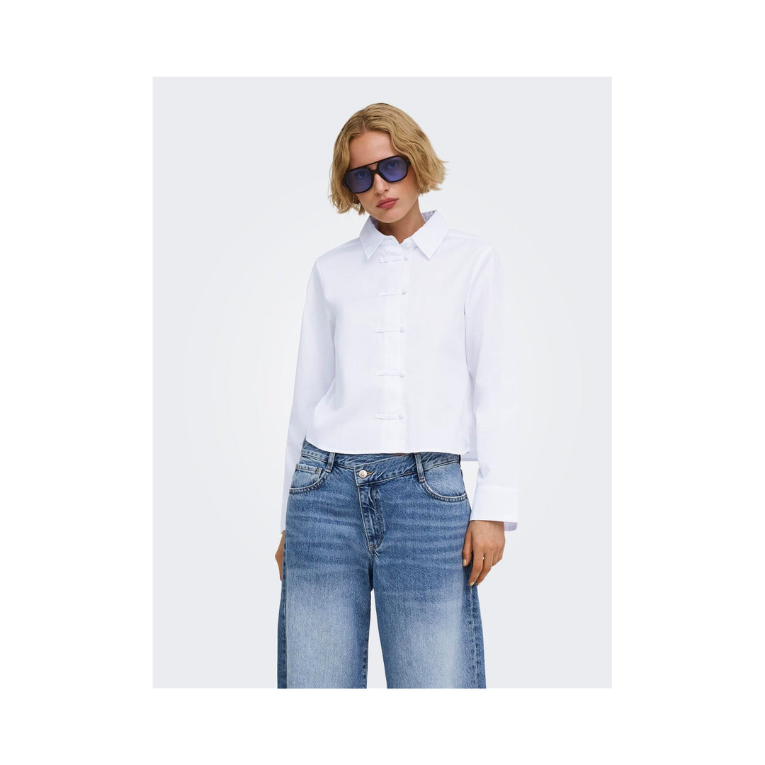 ONLY - SKJORTE - KAILAI 15388359 - BRIGHT WHITE