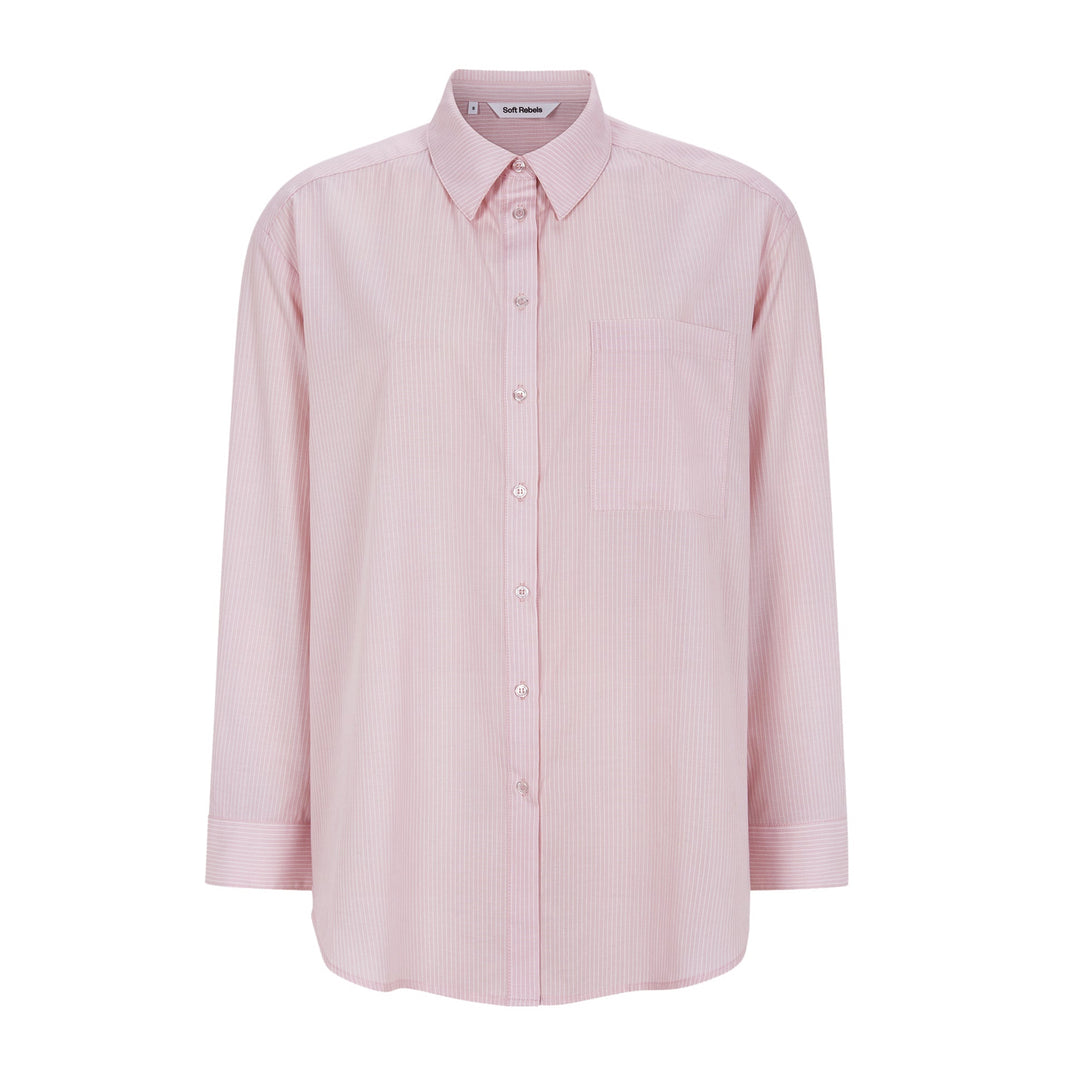 SOFT REBELS - SKJORTE - VERONICA SR125-705 - BLEACHED MAUVE