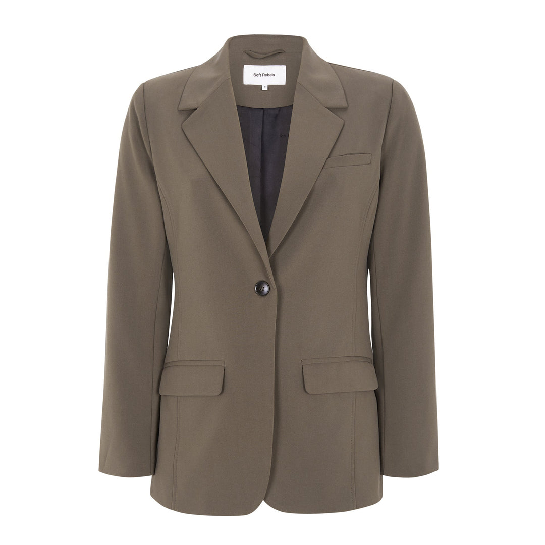 SOFT REBELS - BLAZER - VILJA - SR125-710 - CANTEEN