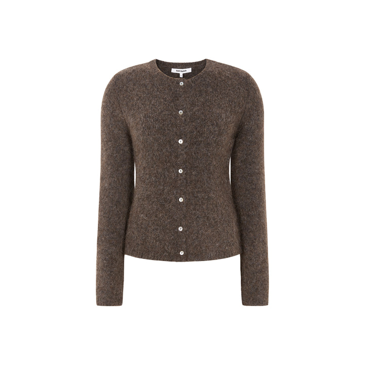 SOFT REBELS - CARDIGAN - CAMILLA SR526-211 - DEMITASSE MELANGE
