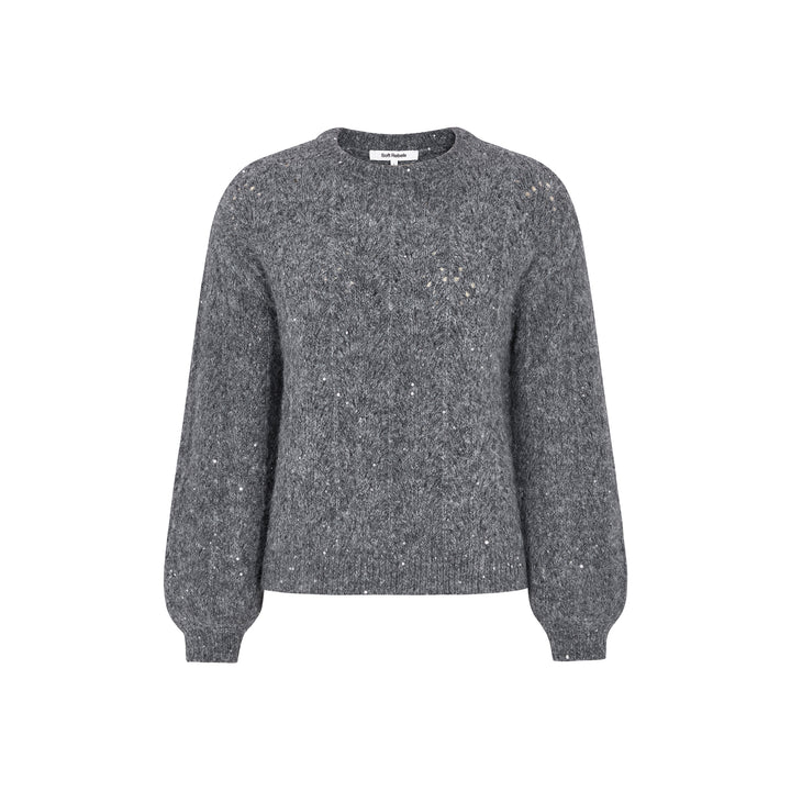 SOFT REBELS - STRIK - FRANCES SEQUIN SR626-205 - DARK GREY MELANGE