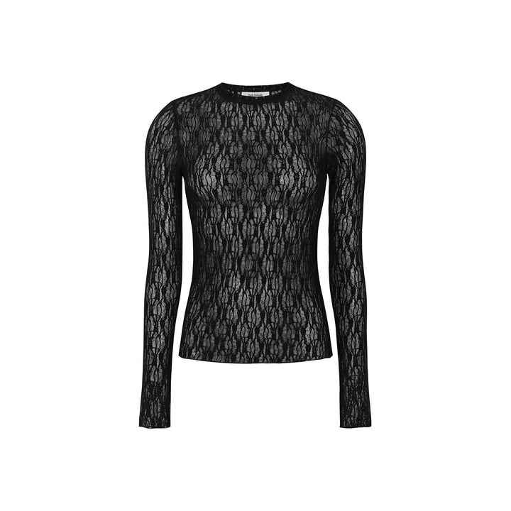 SOFT REBELS - BLUSE - OLENA SR626-300 - BLACK