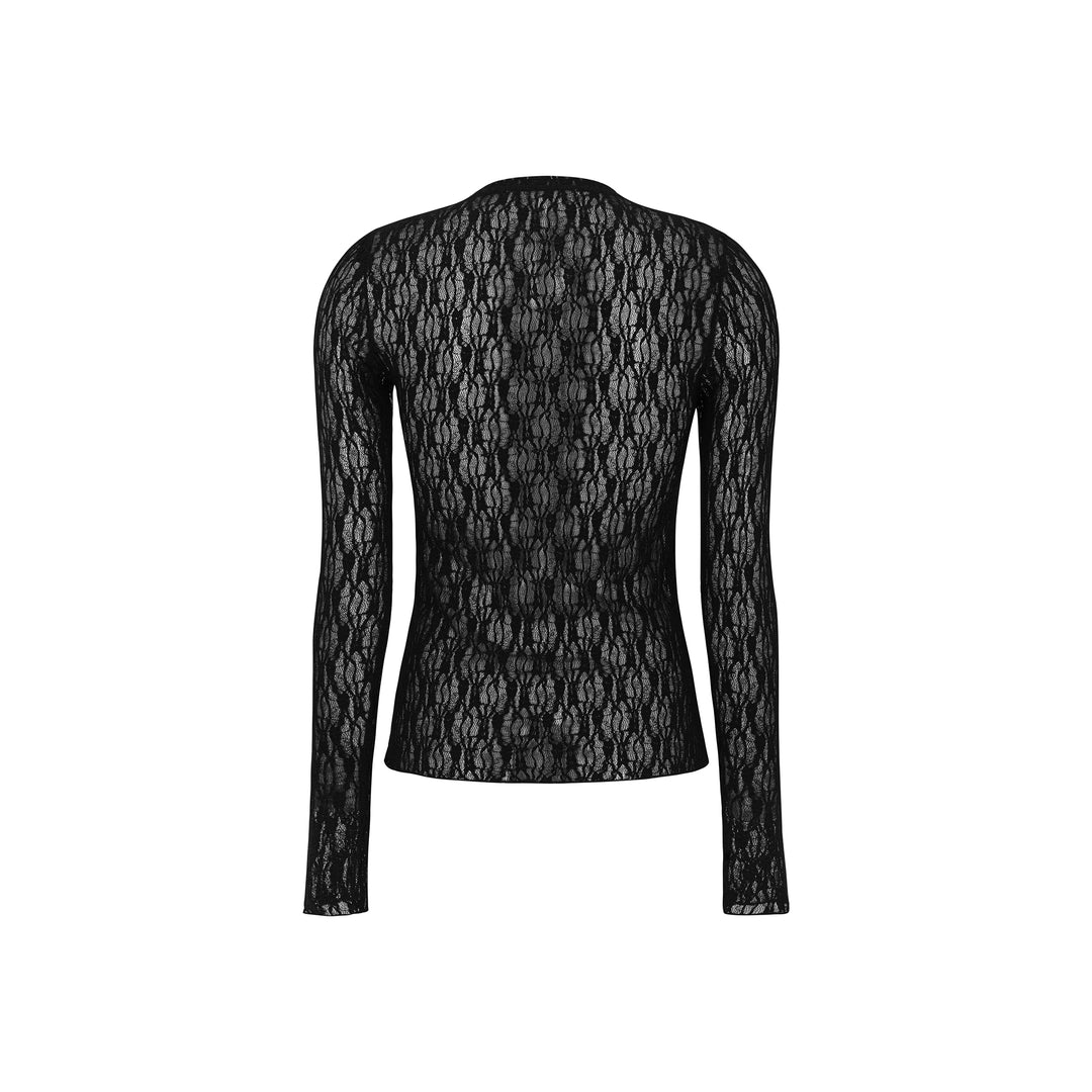 SOFT REBELS - BLUSE - OLENA SR626-300 - BLACK
