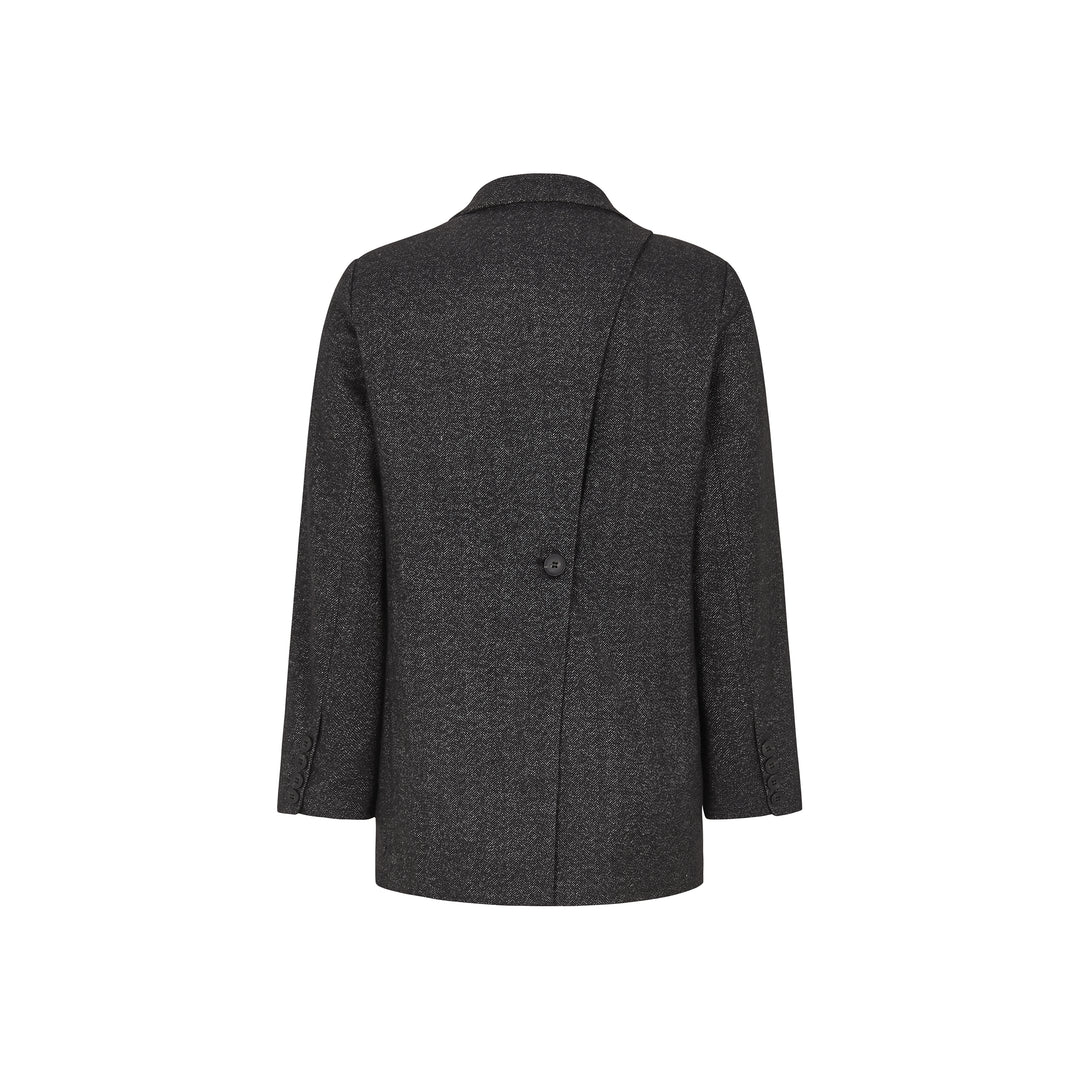 SOFT REBELS - BLAZER - PACE SR626-701 - BLACK