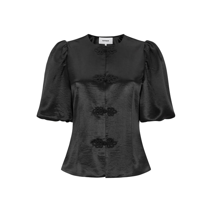 SOFT REBELS - BLUSE - SALMA SR626-703 - BLACK