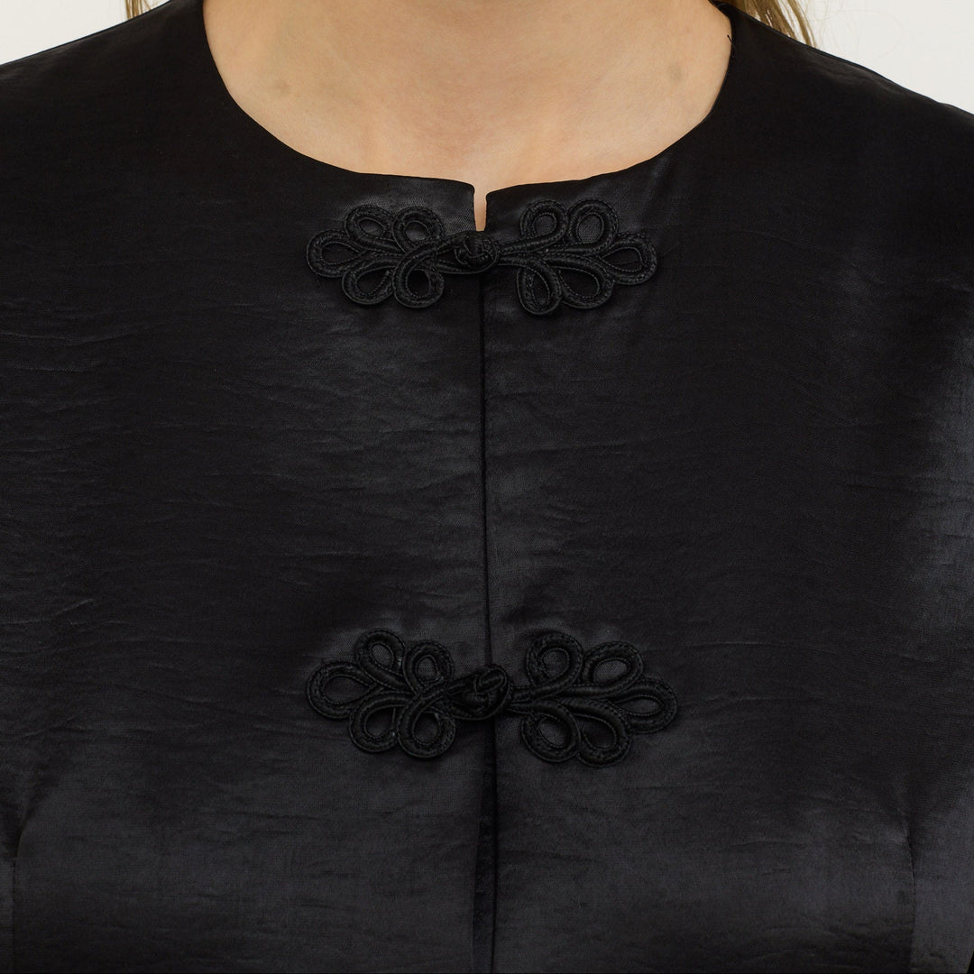 SOFT REBELS - BLUSE - SALMA SR626-703 - BLACK