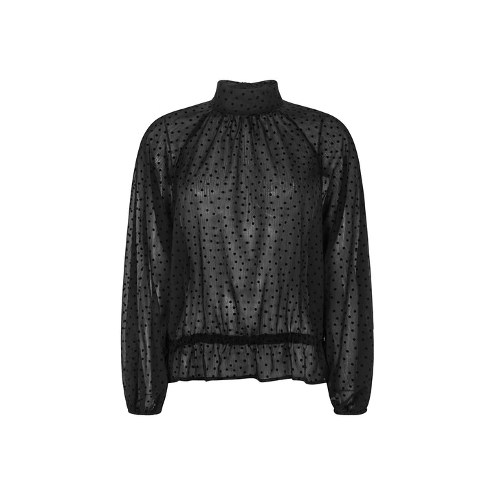 SOFT REBELS - BLUSE - SABELLA SR626-711 - BLACK