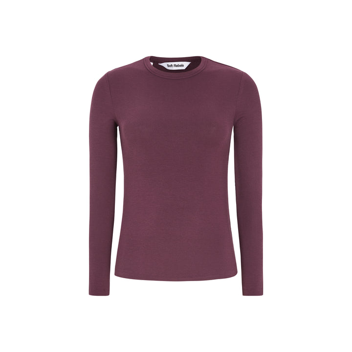SOFT REBELS - BLUSE - FENJA SRAW22-300 - VINYARD WINE