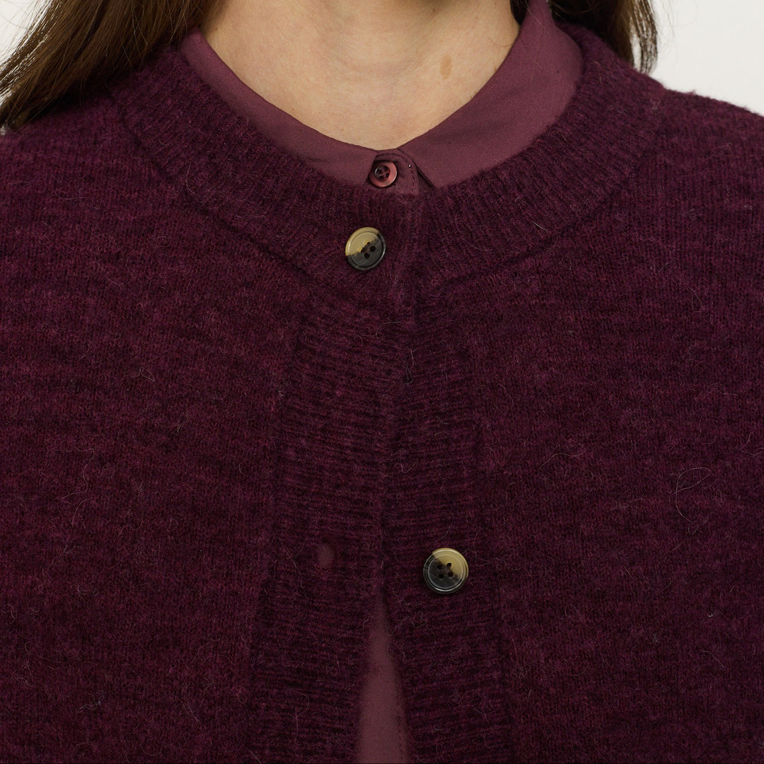 SOFT REBELS - CARDIGAN - ALLISON SR2112-200 - VINYARD WINE