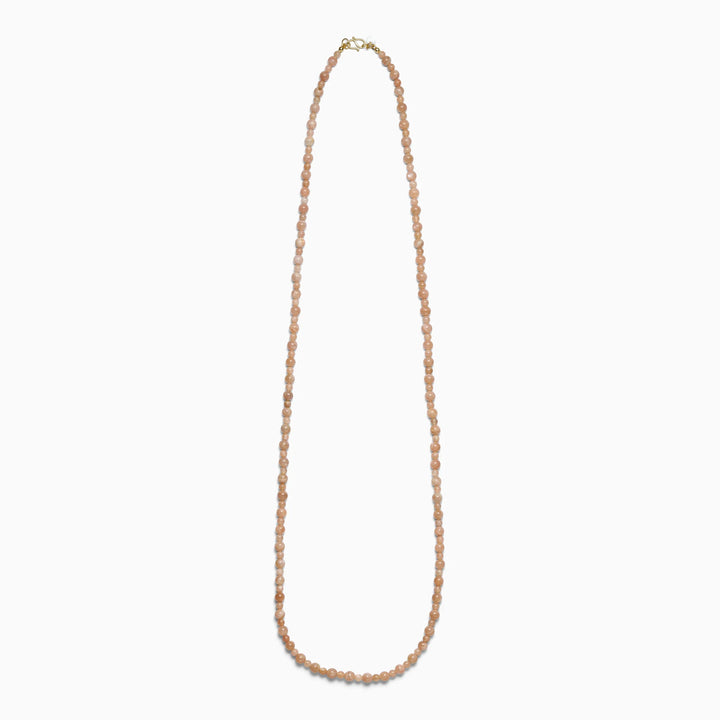 SOÏ - KRYSTAL HALSKÆDE - LEA - SUNSTONE 80 CM.