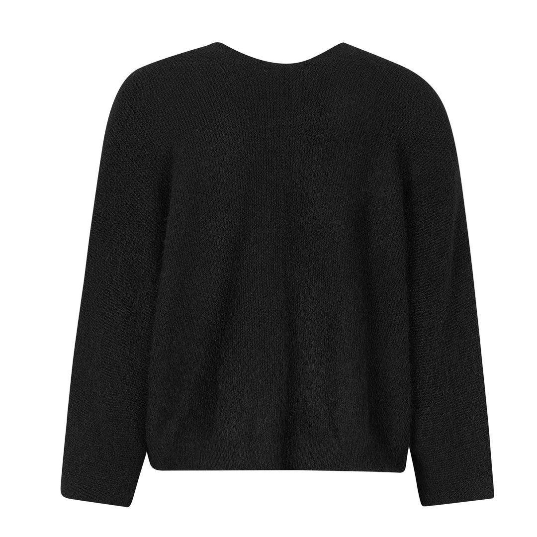 TOODAY - CARDIGAN - BEA TD126-171 - BLACK