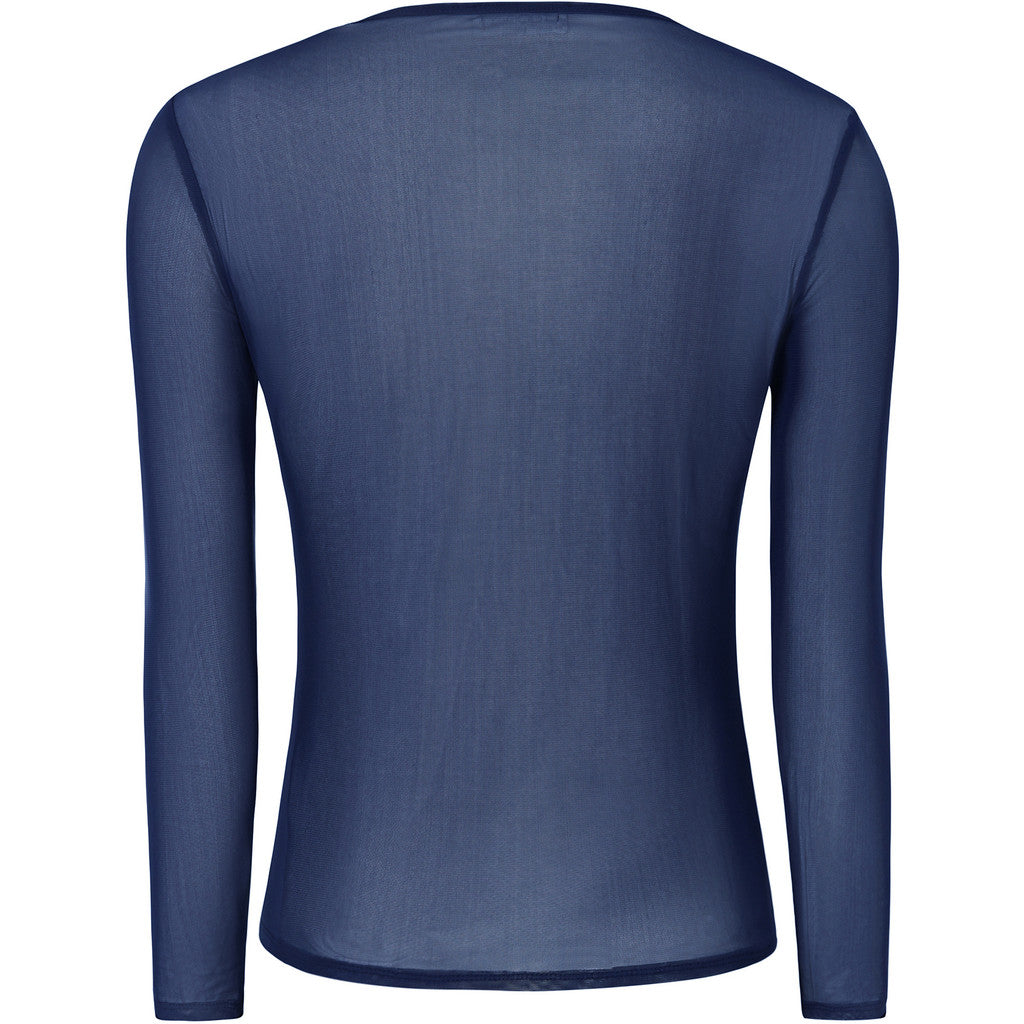 TOODAY - MESH BLUSE - DREW SR326-173 - DARK SAPPHIRE