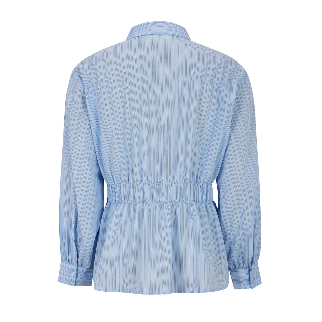 TOODAY - SKJORTE - DOTTY TD426-163 - 318 CHAMBRAY BLUE