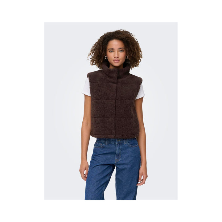 ONLY - VEST - SANDRA 15320630 - SEAL BROWN