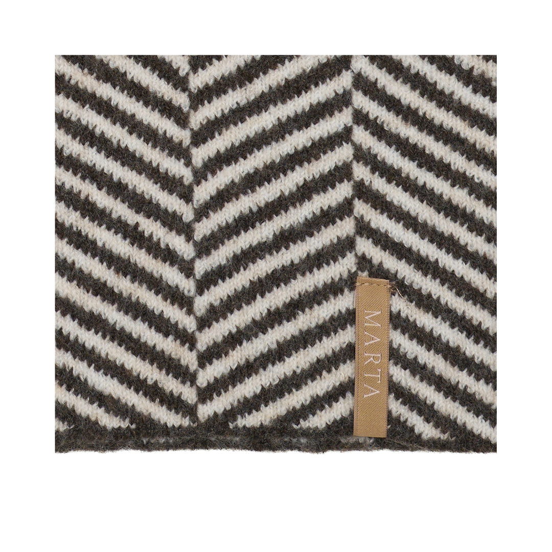 MARTA DU CHATEAU - TILBEHØR - ALIZA T1209 - BROWN/BEIGE