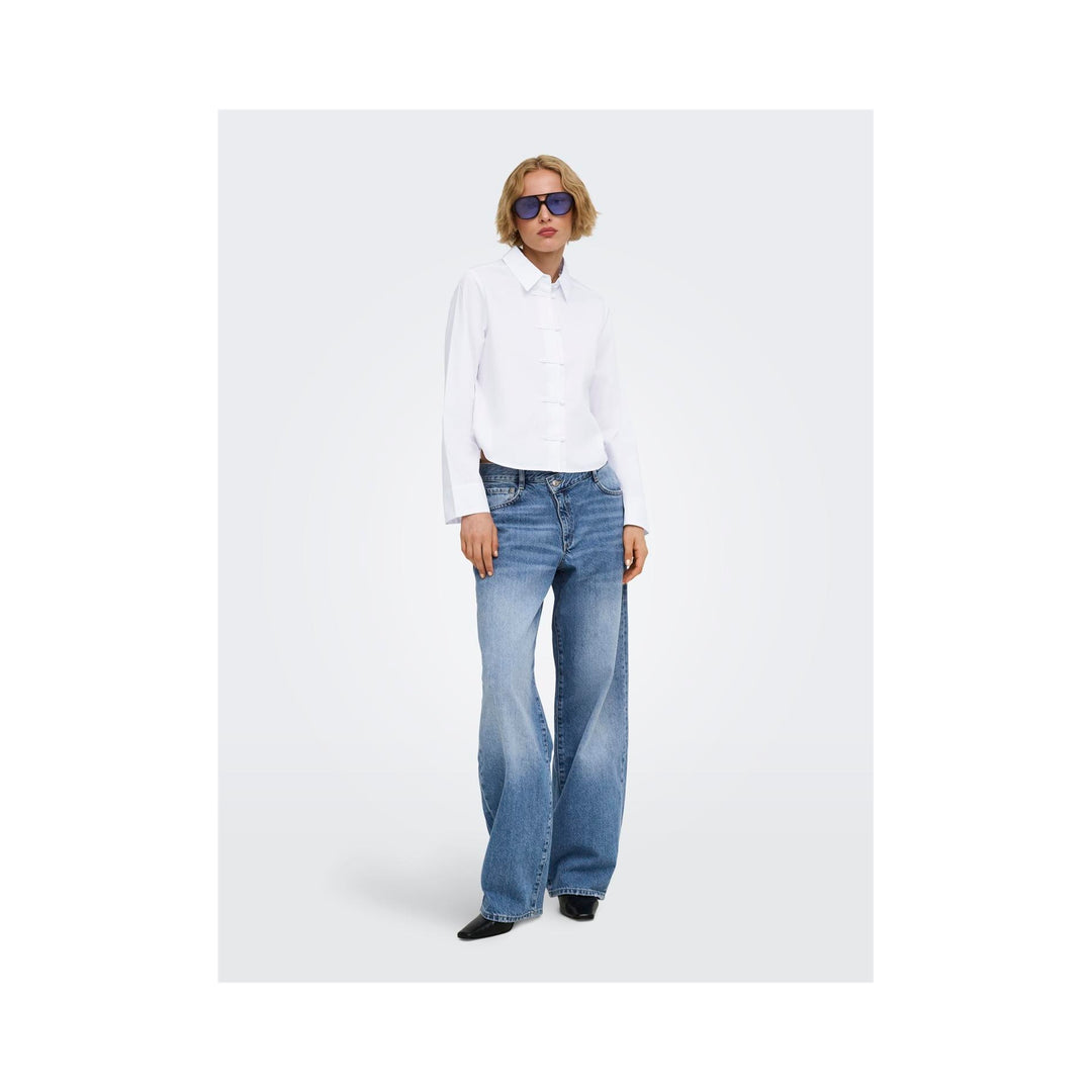 ONLY - SKJORTE - KAILAI 15388359 - BRIGHT WHITE