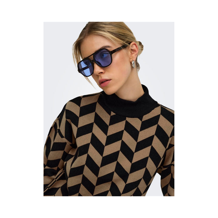 ONLY - STRIK - ENYA 15302262 - BLACK/TOASTED COCONUT