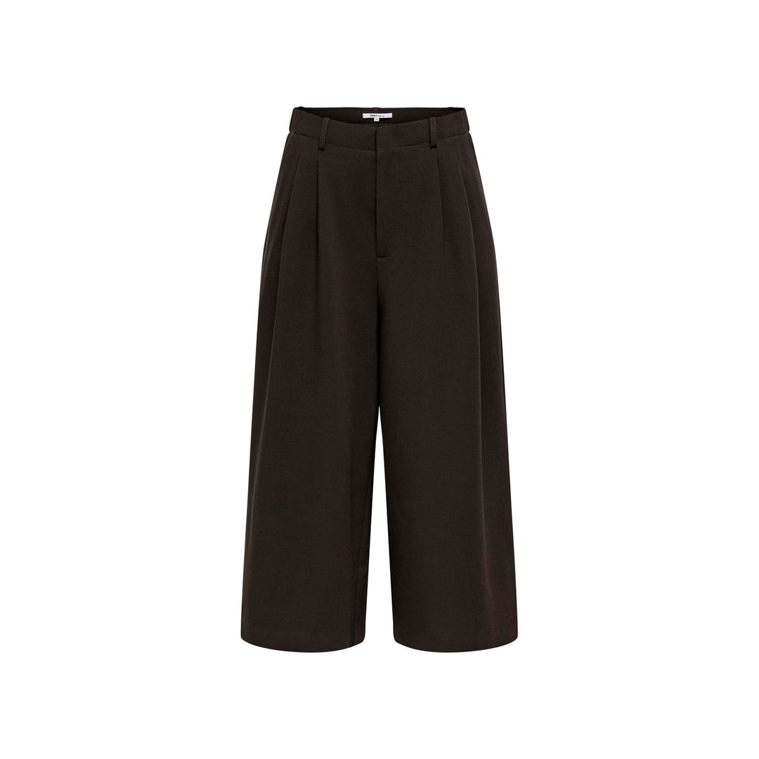 ONLY - BUKS - LYON WIDE LEG CULOTTE 15389037 - CHOCOLATE TORTE