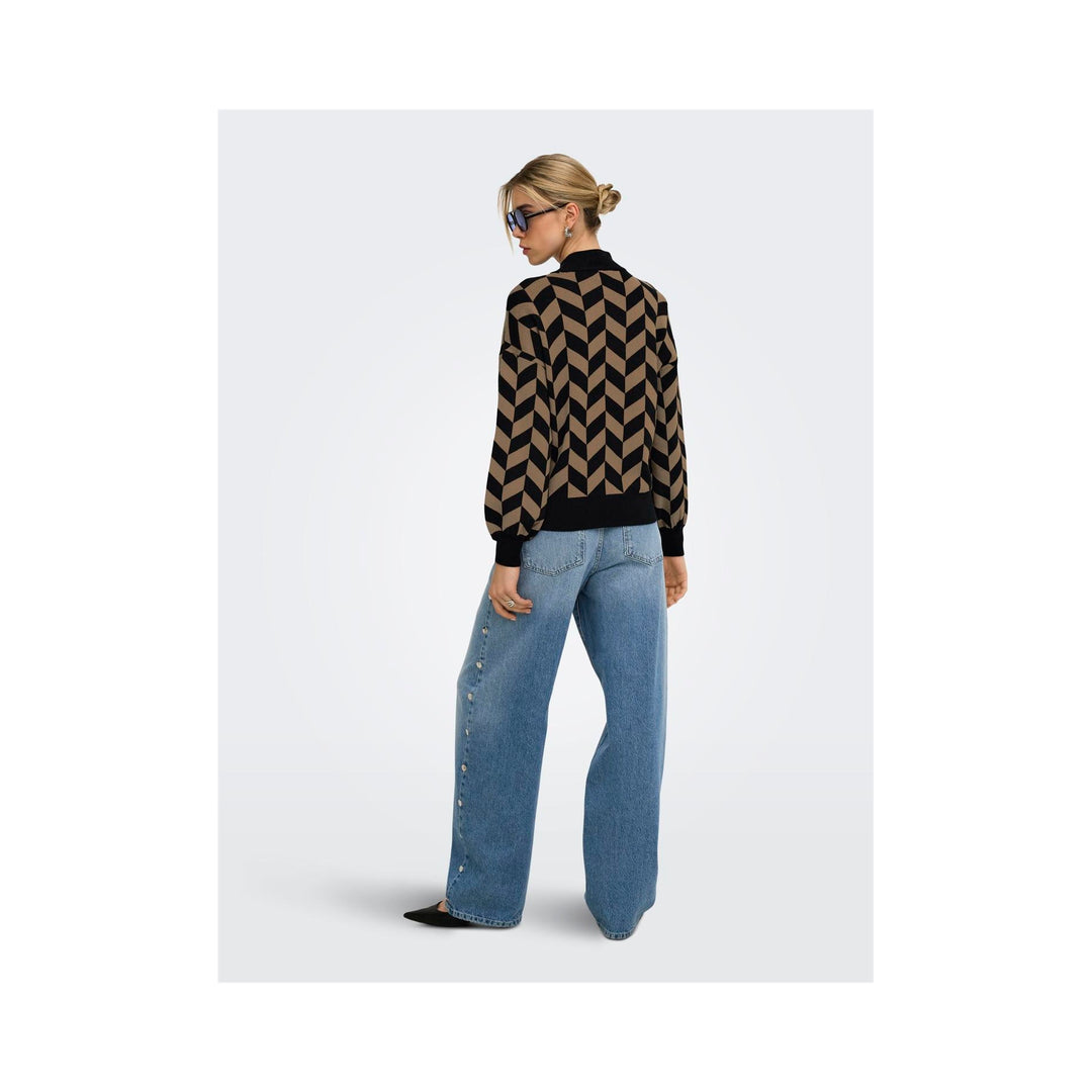ONLY - STRIK - ENYA 15302262 - BLACK/TOASTED COCONUT