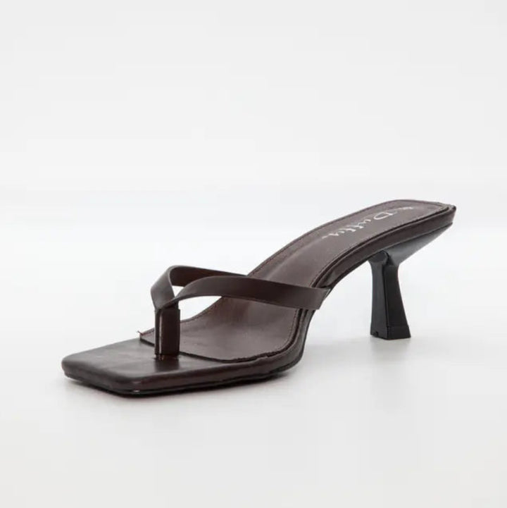 DUFFY - SANDAL - CASELLO 9731391 - DARK BROWN