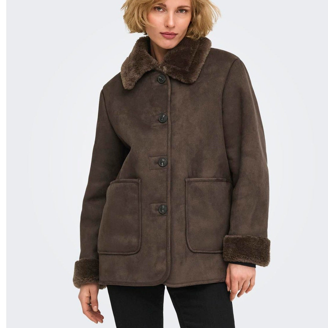 ONLY - FRAKKE - ISADORA 15388659 - CHOCOLATE BROWN