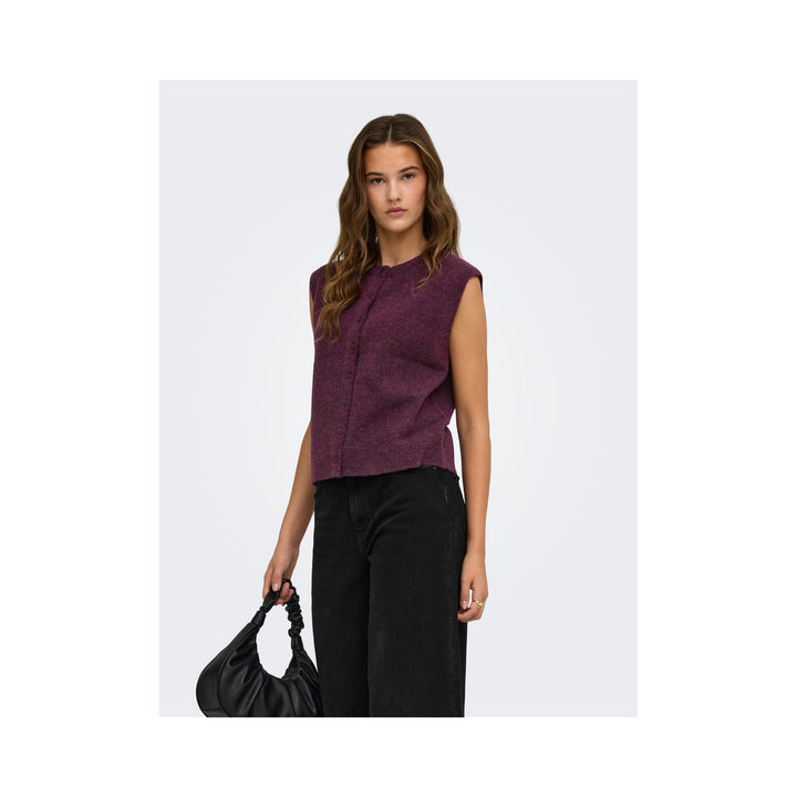 ONLY - VEST - SIMONI 15381355 - MAUVE WINE
