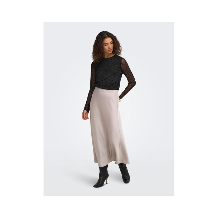 ONLY - TOP - NOVA 15357642 - BLACK/BLACK DOTS