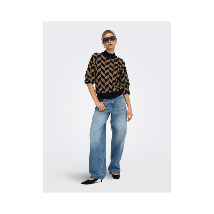 ONLY - STRIK - ENYA 15302262 - BLACK/TOASTED COCONUT