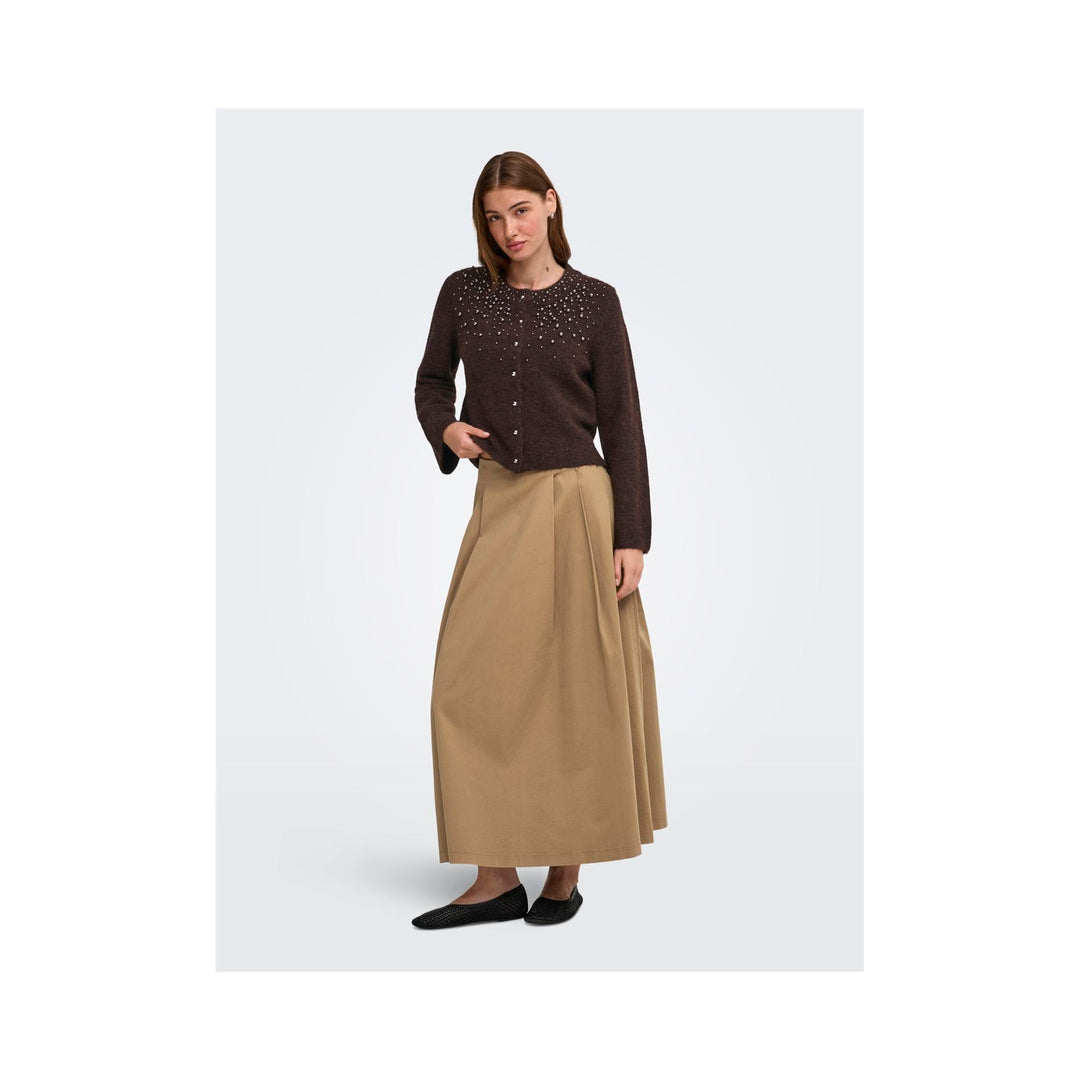 ONLY - CARDIGAN - MIGGIE 15375519 - COFFEE BEAN MELANGE