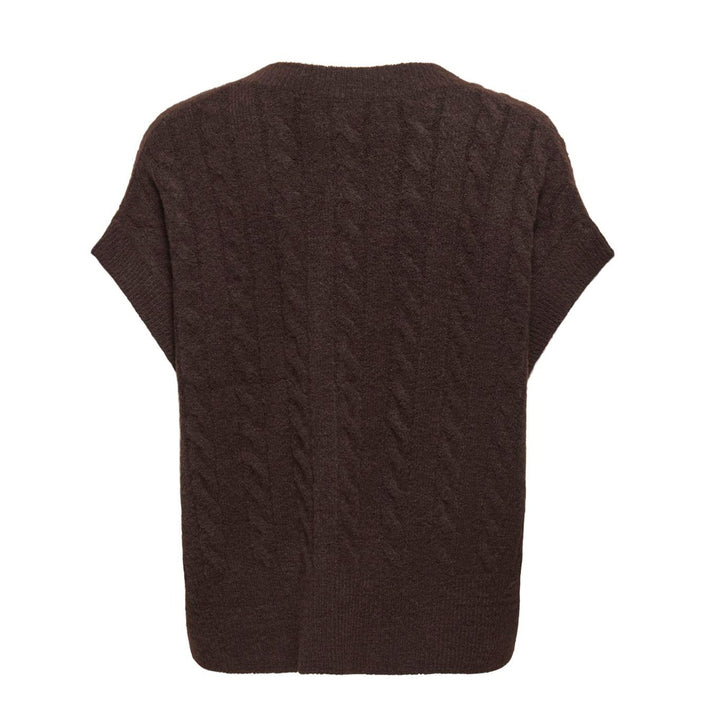 ONLY - VEST - MELODY 15249328 - COFFEE BEAN MELANGE