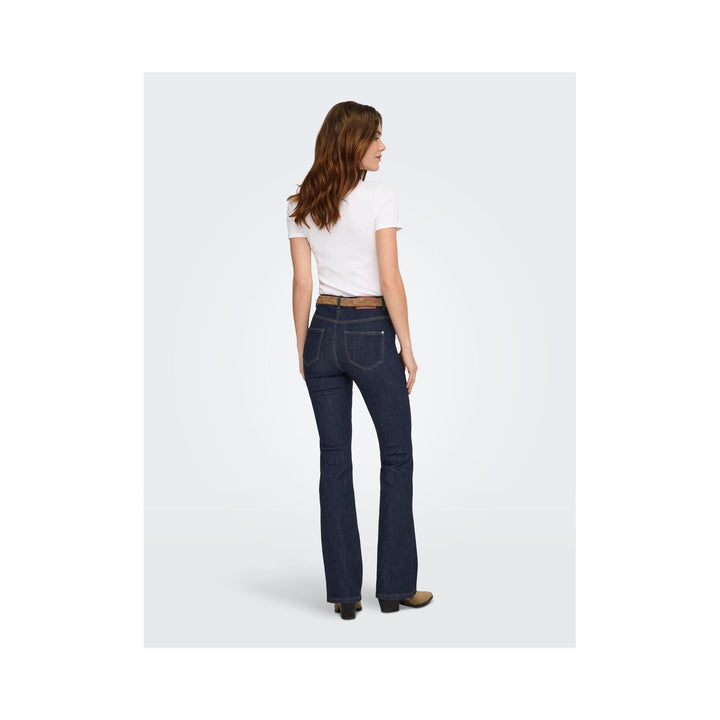 ONLY - JEANS - WAUW FLARED 15230472 - DARK BLUE DENIM