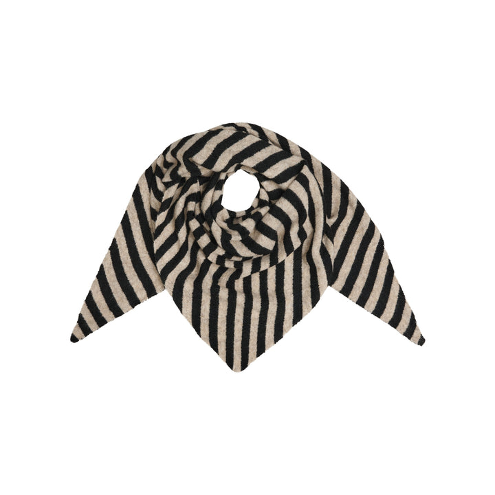 MARTA DU CHATEAU - TØRKLÆDE - KITTE BA-4082 - BLACK/BEIGE