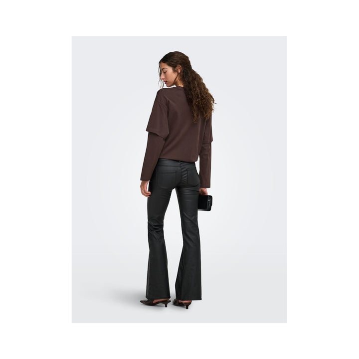 ONLY - T-SHIRT - FREJA 15387312 - COFFEE BEAN