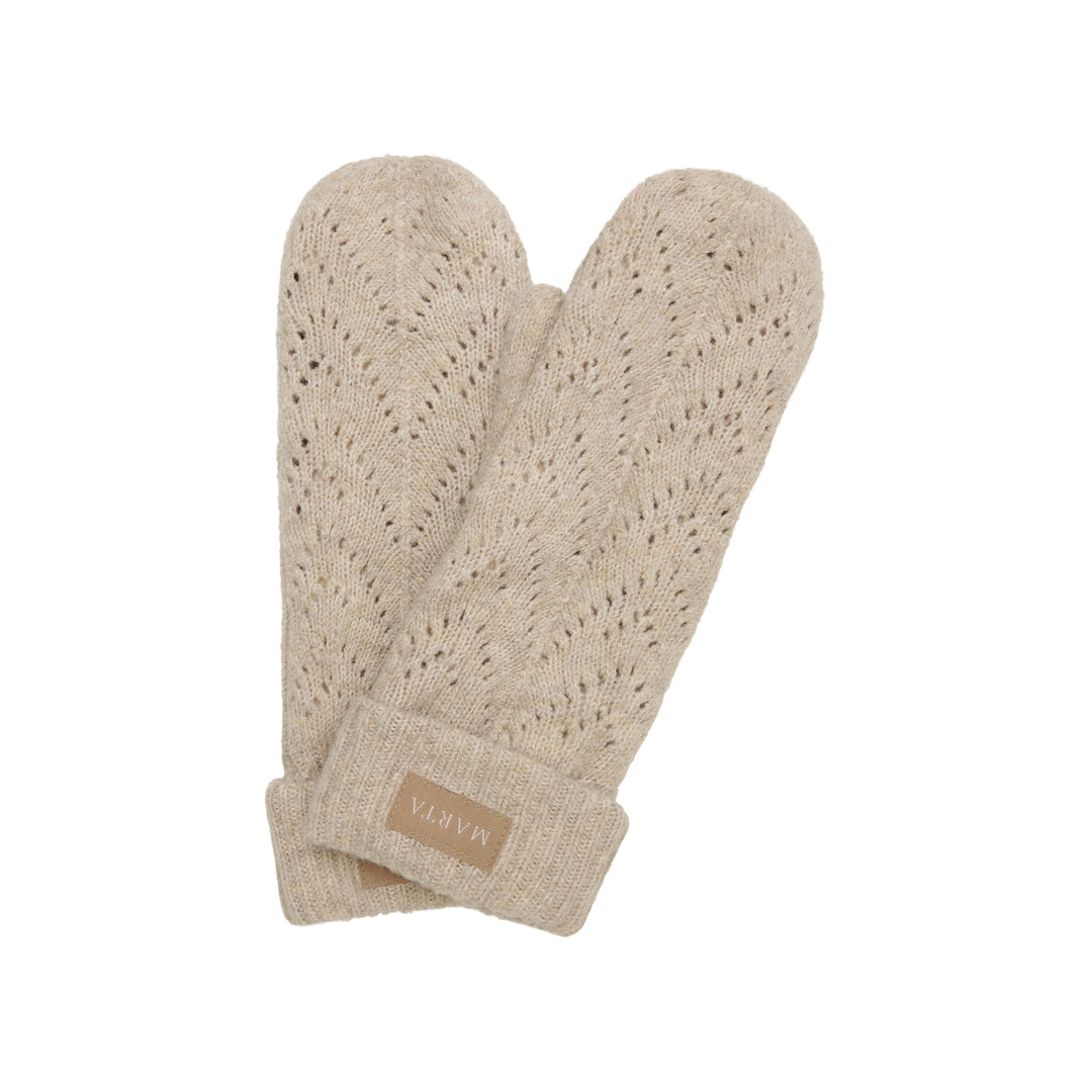 MARTA DU CHATEAU - HANDSKE - SKYLAR T1370-BA - BEIGE
