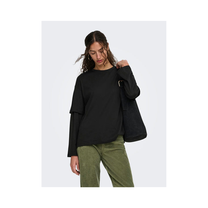 ONLY - T-SHIRT - FREJA 15387312 - BLACK