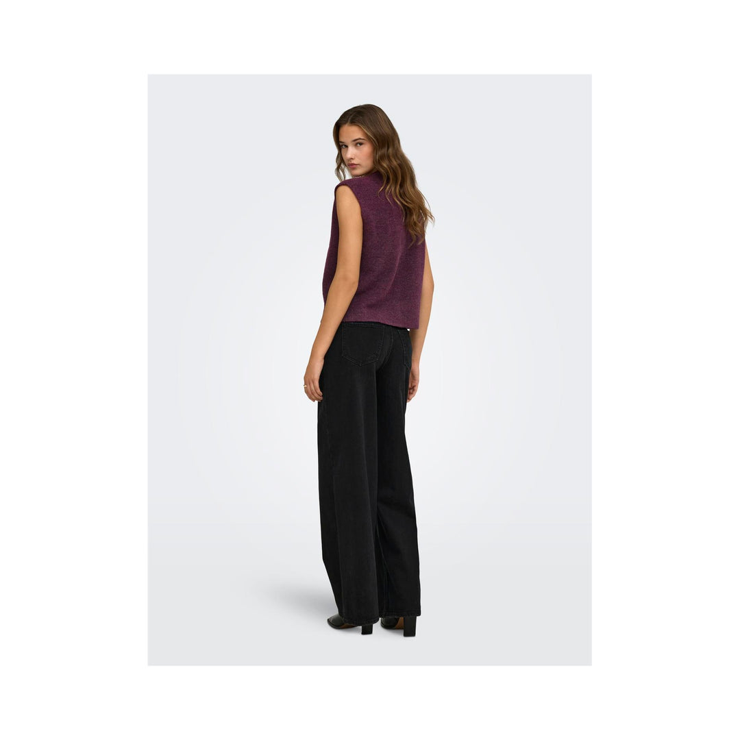 ONLY - VEST - SIMONI 15381355 - MAUVE WINE