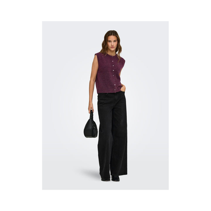ONLY - VEST - SIMONI 15381355 - MAUVE WINE