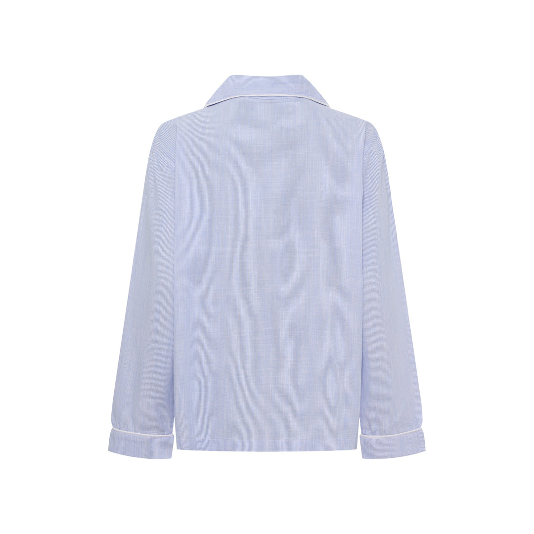 MARTA DU CHATEAU - SKJORTE - PIL MN140125-003 - LIGHTBLUE