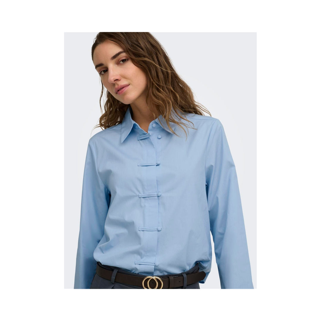 ONLY - SKJORTE - KAILAI 15388359 - CASHMERE BLUE