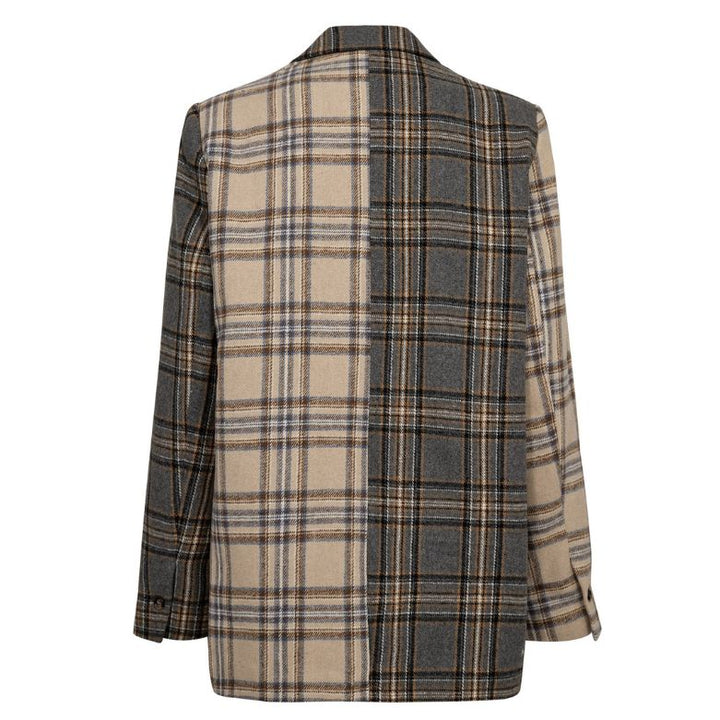 NÜMPH - BLAZER - AVEY 707160 - MEDIUM GREY MELANGE