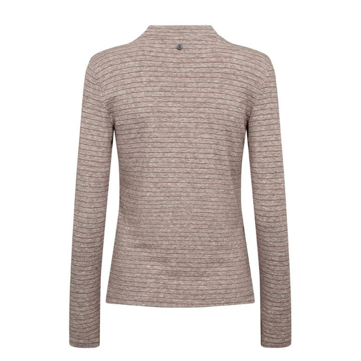 NÜMPH - BLUSE - LANIS 707393 - GRAY MORN MELANGE