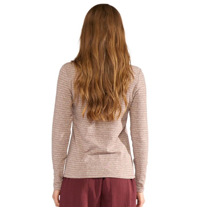 NÜMPH - BLUSE - LANIS 707393 - GRAY MORN MELANGE