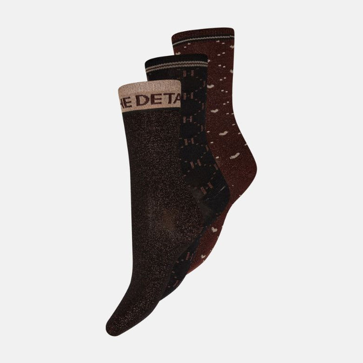 HYPE THE DETAIL - 3-PAK STRØMPER - 3-21555-75-1000 - MULTI