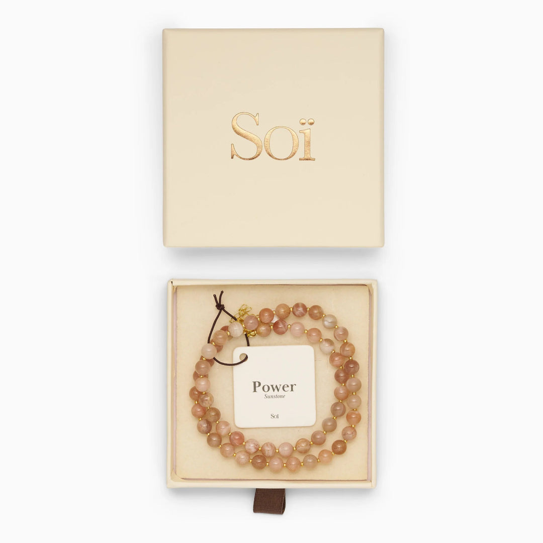 SOÏ - KRYSTAL HALSKÆDE - HAILEY - SUNSTONE