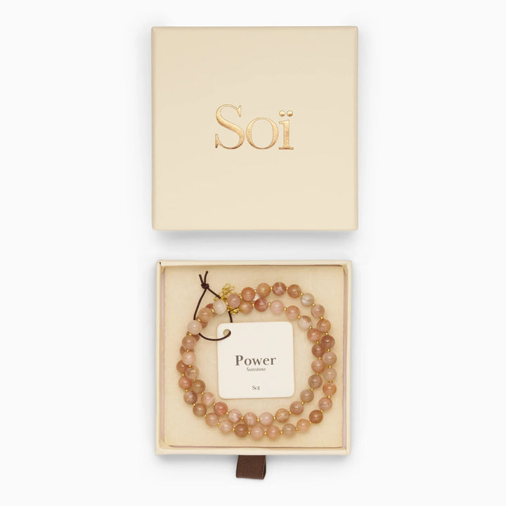 SOÏ - KRYSTAL HALSKÆDE - HAILEY - SUNSTONE