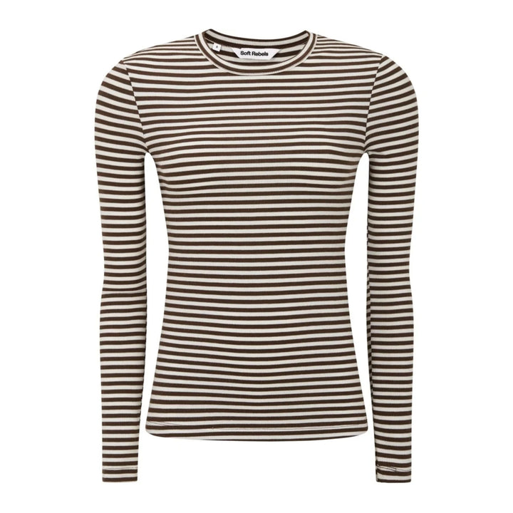 SOFT REBELS - BLUSE - FENJA SR124-303 - CARAFE STRIPE