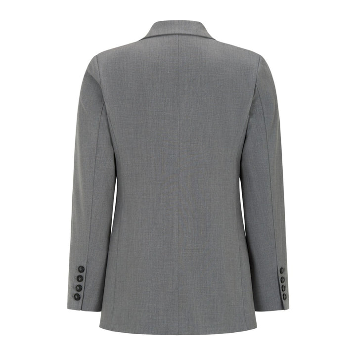 SOFT REBELS - BLAZER - VILJA SR125-710 - MEDIUM GREY MELANGE