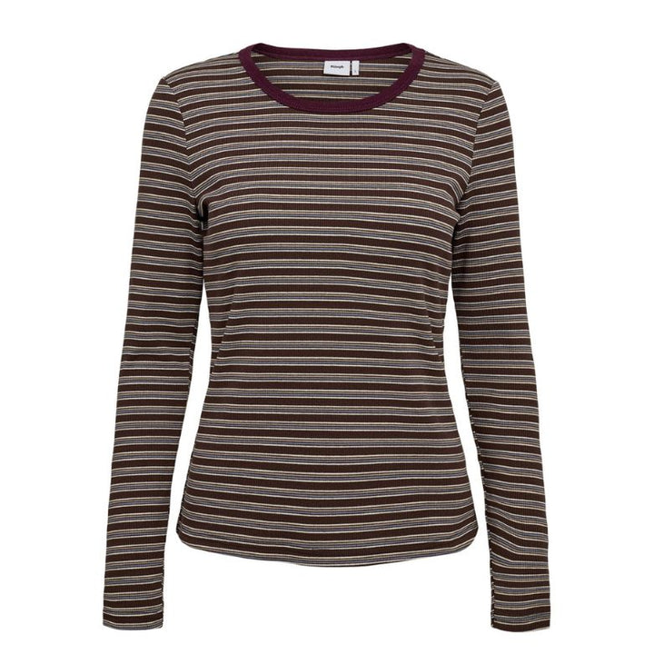 NÜMPH - BLUSE - HENNESY 707185 - DEEP TAUPE