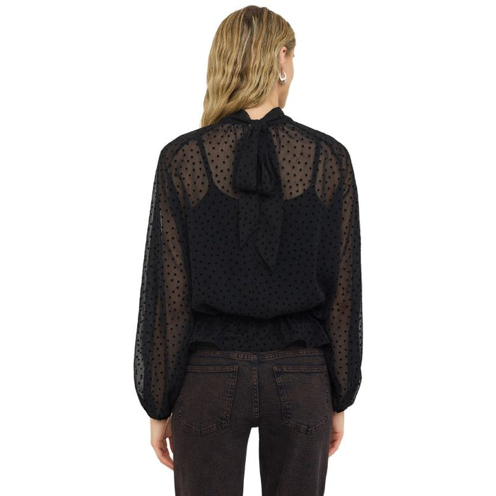 SOFT REBELS - BLUSE - SABELLA SR626-711 - BLACK